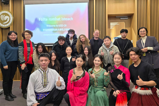 Beijing Normal University Student Art Troupe Visits University College Dublin for Cultural Exchange