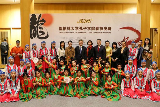 UCD Confucius Institute Holds 2024 Chinese New Year (Lantern Festival) Celebration