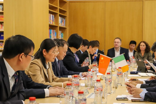 Anhui delegation roundtable meeting successfully held at UCD Confucius Institute