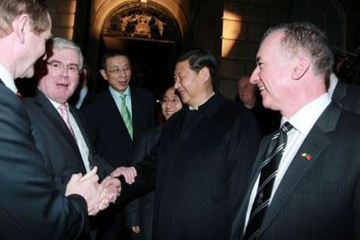 Chinese Vice-President Xi Jinping visits Belvedere College S.J.