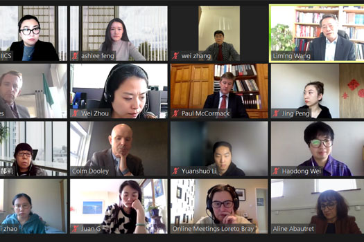 The Annual Confucius Classroom Work Meeting Hosed by UCD Confucius Institute