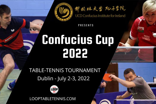 Confucius Cup 2022 Table Tennis Tournament