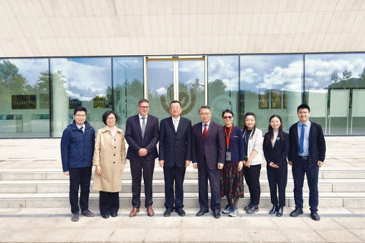 Vice President QI Pengfei of Renmin University of China Visits the UCD Confucius Institute